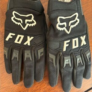 Youth fox dirtbike gloves